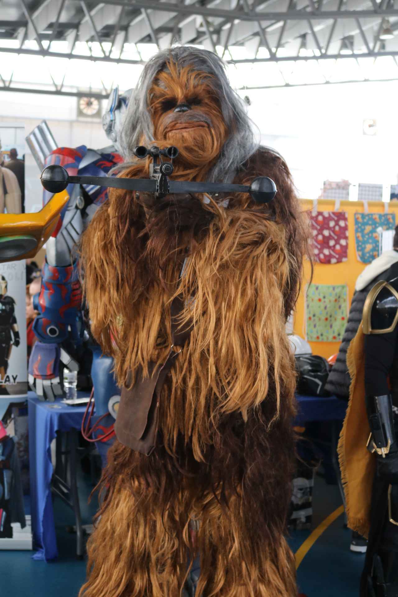 Cosplay de Chewbacca al Saló de Tecnologia i Manga de Roses