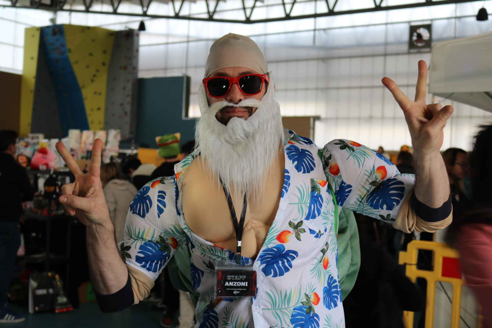 Cosplayer de Dragon Ball al Saló de Tecnologia i Manga de Roses