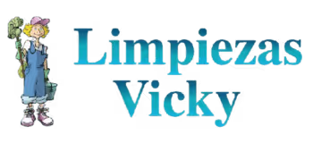 Logo de Limpiezas Vicky, col·laborador del Saló de Tecnologia i Manga de Roses